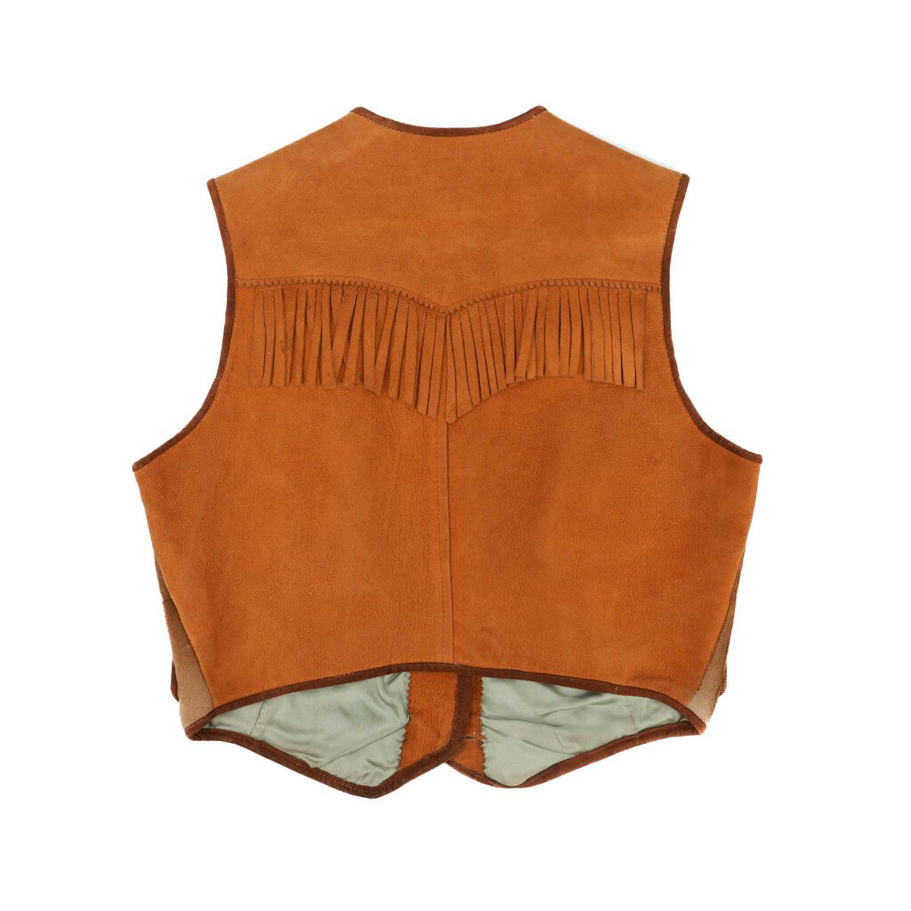 Vintage 1940’s Hair on Hide Vest