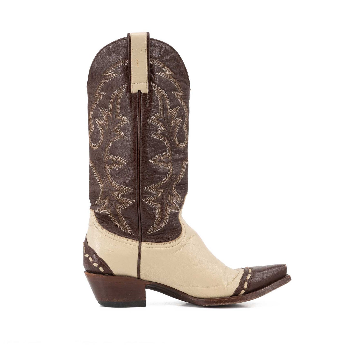 Two-Tone Cowboy Boots