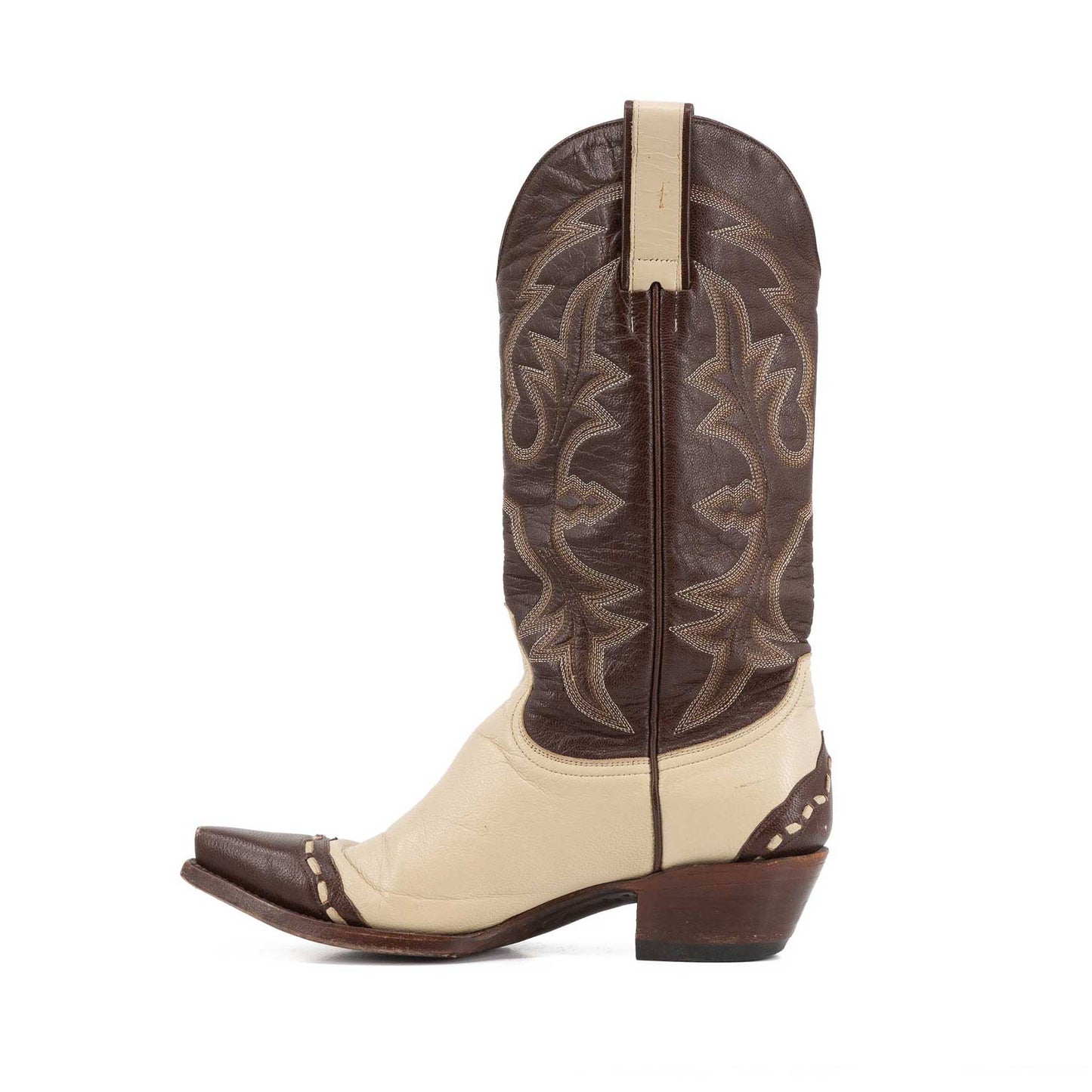 Two-Tone Cowboy Boots