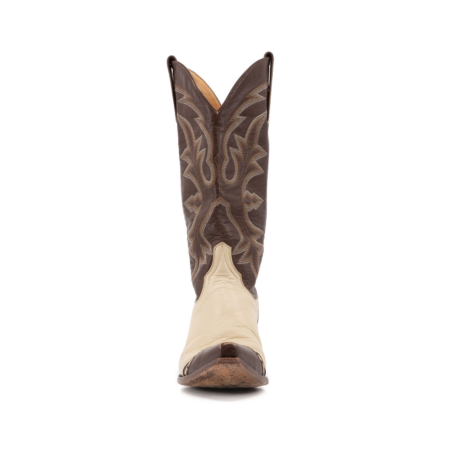 Two-Tone Cowboy Boots