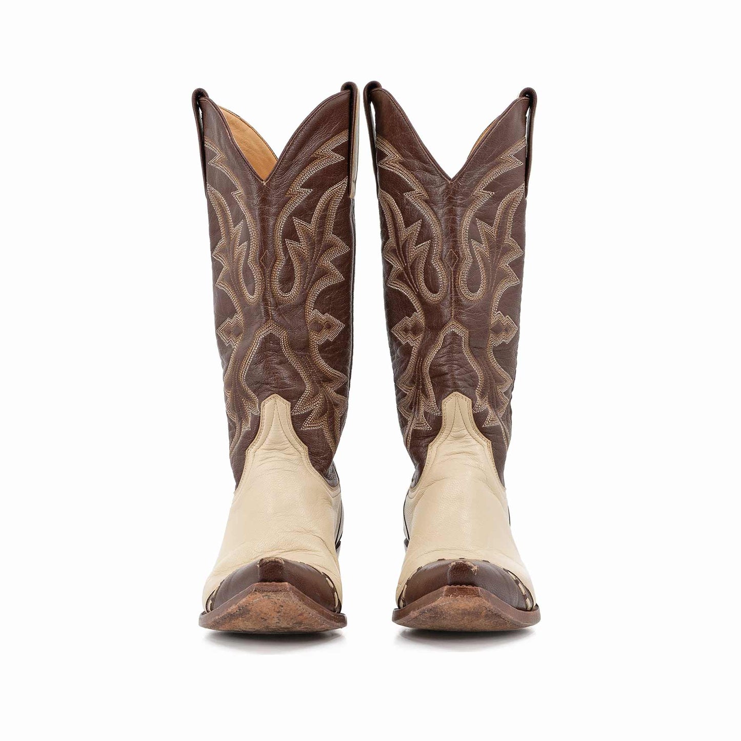Two-Tone Cowboy Boots