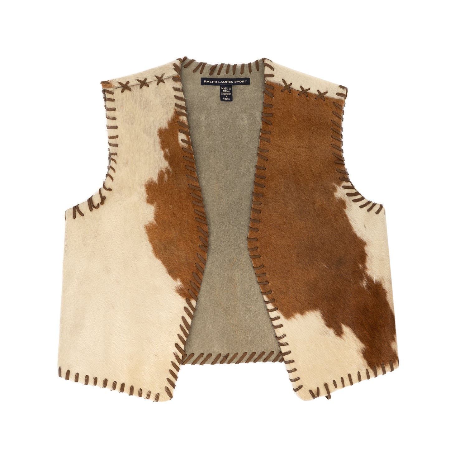 Cowhide Fur Vest