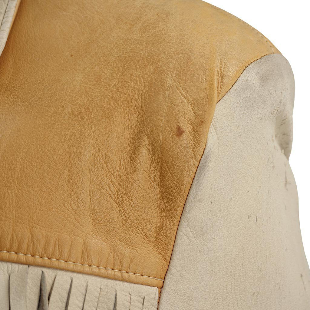 Vintage Leather Fringe Jacket