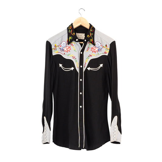 1950s Vintage Pearl Snap Shirt