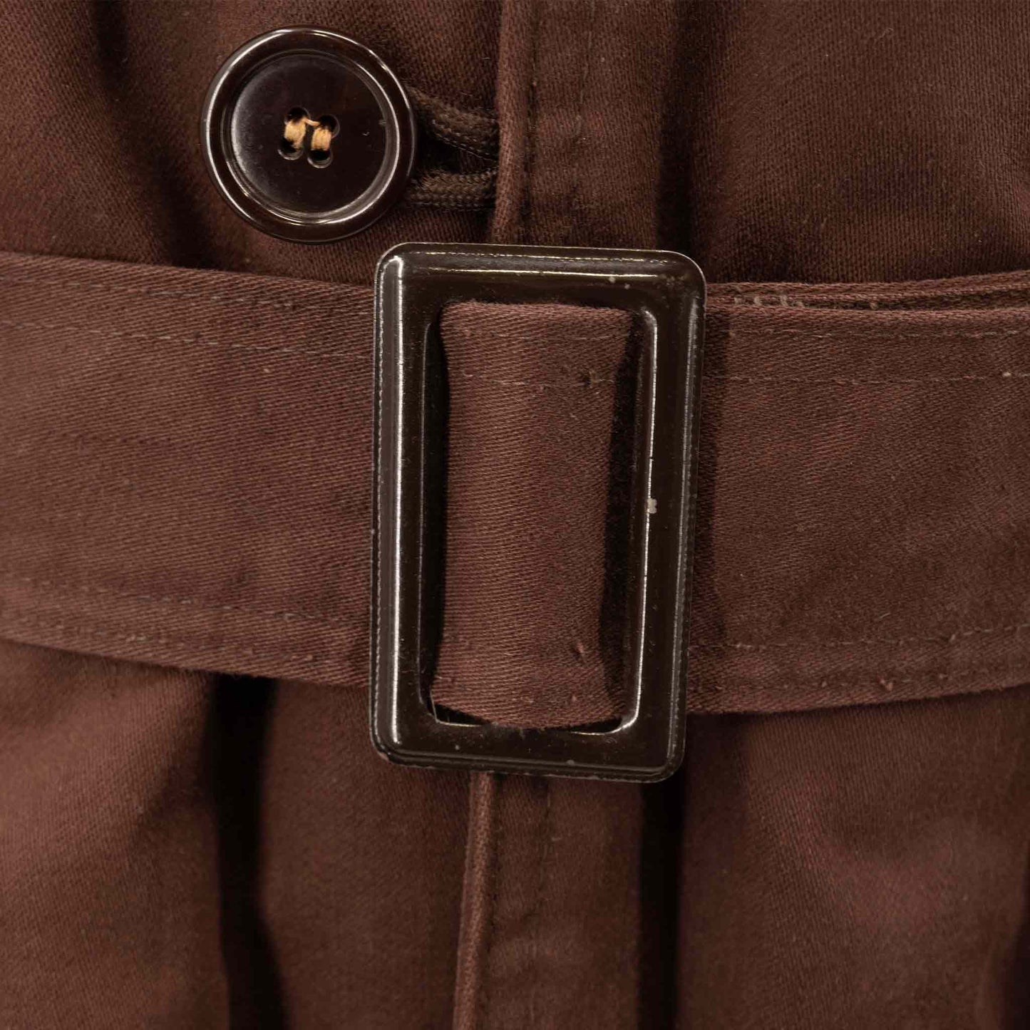 Vintage Canvas Belted Jacket