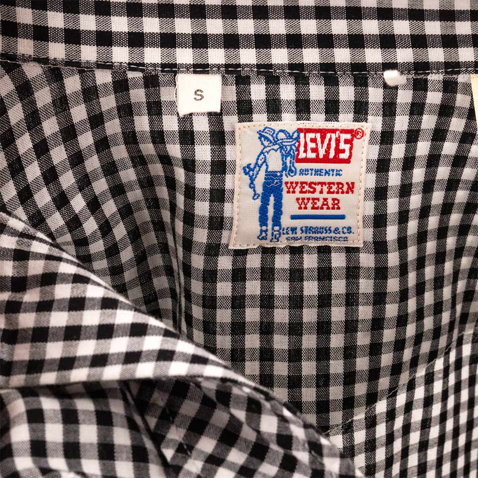 Vintage Gingham Pearl Snap Shirt