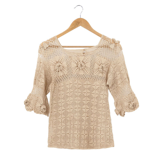 Vintage Crochet Blouse