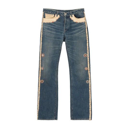 Vintage Embellished Jeans