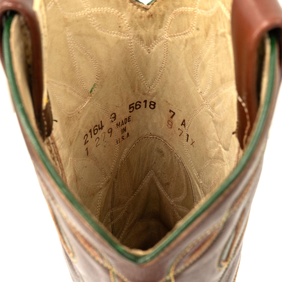 Vintage Two-tone Cowboy Boots