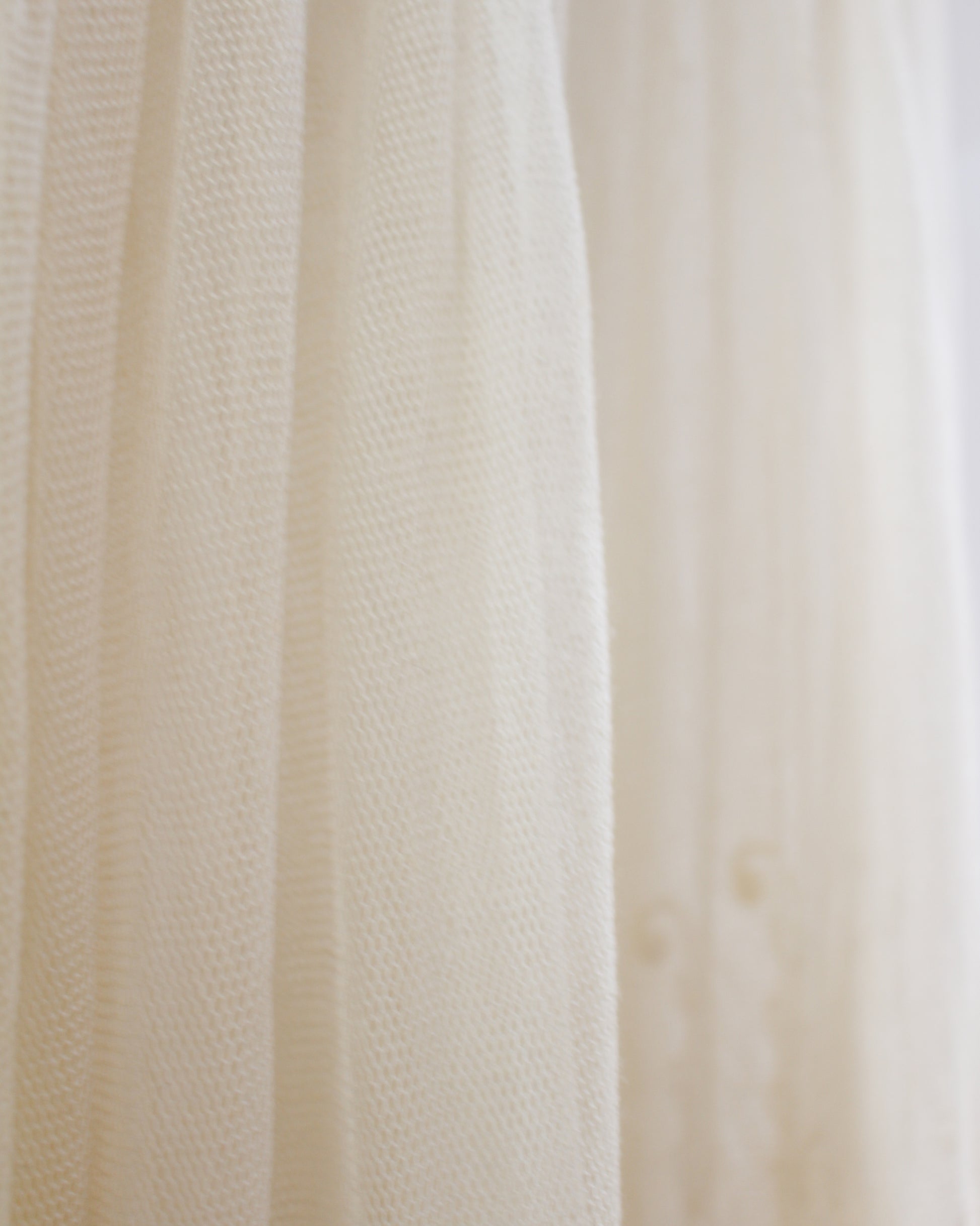 Antique Floral Embroidered Lace Silk Skirt