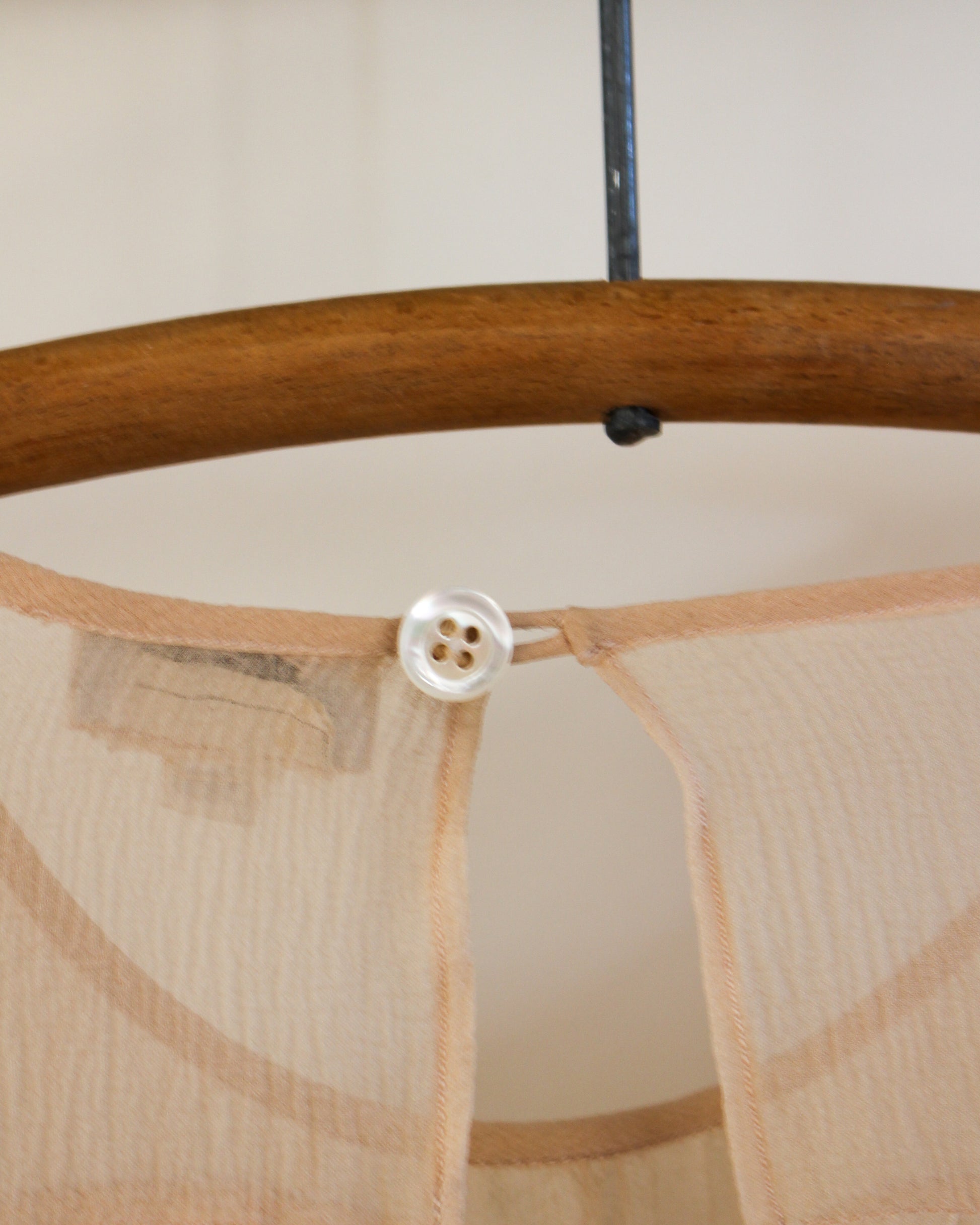 1980's Vintage Chanel Chiffon Blouse with Ruffle Sleeves