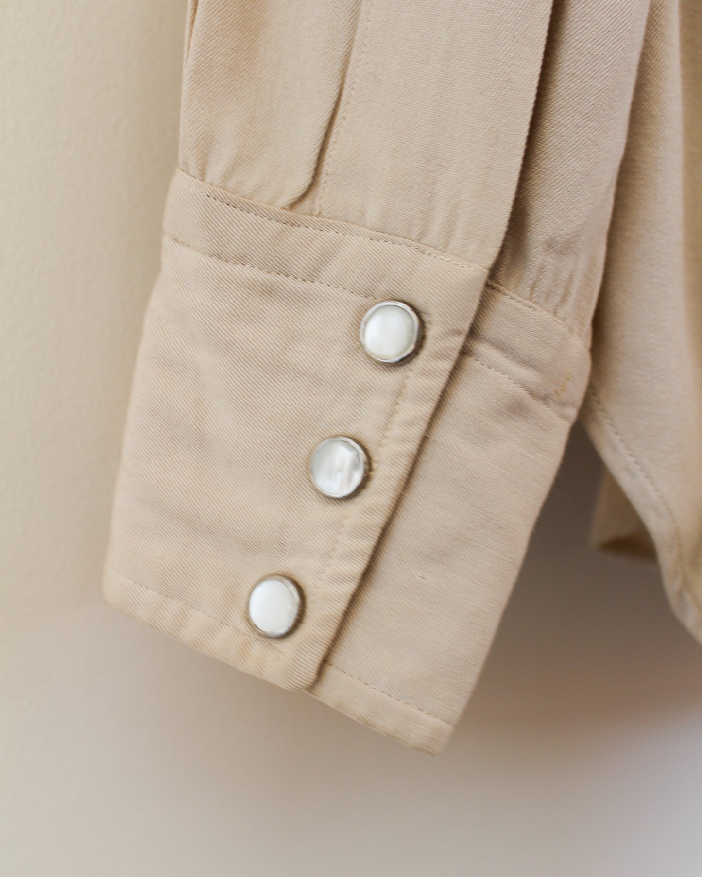 1940s Vintage TemTex Chainstitch Bucking Bronco Shirt