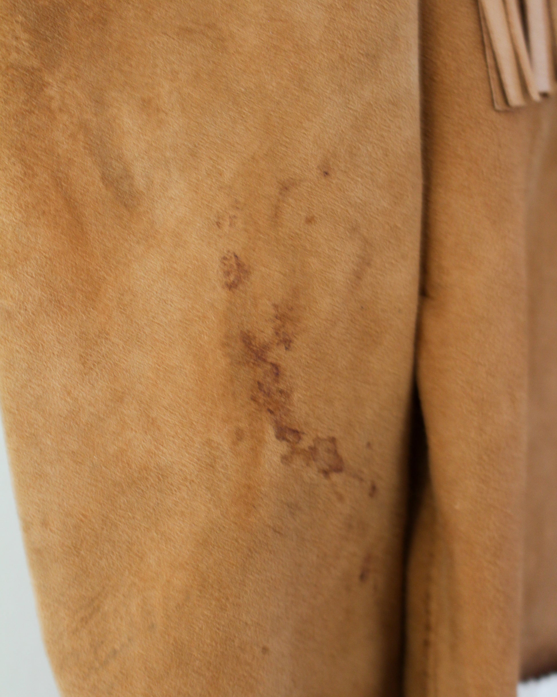 Close up of watermark on jacket