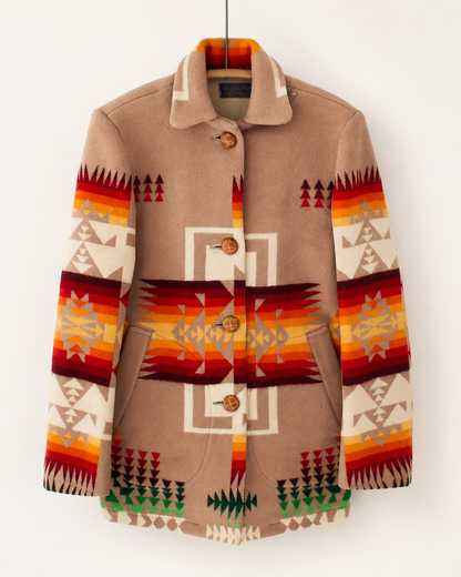 1950s Vintage Pendleton Chief Joseph Wool Coat