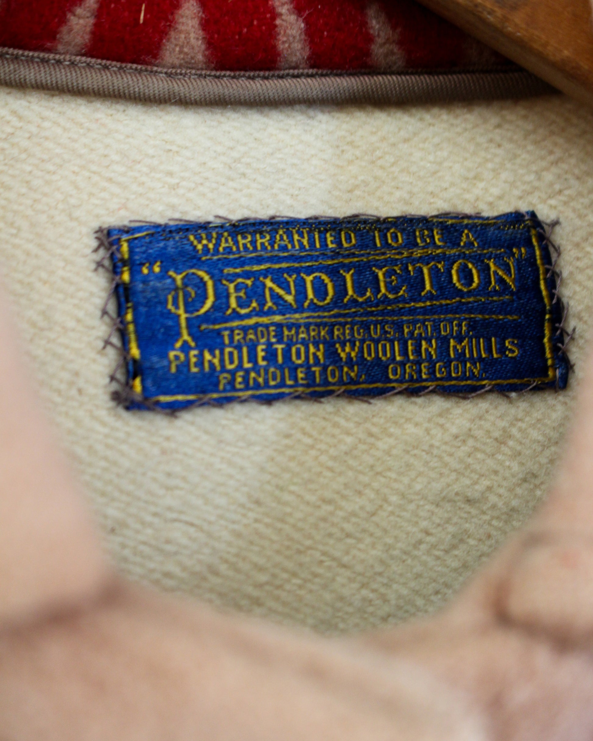 Pendleton label 