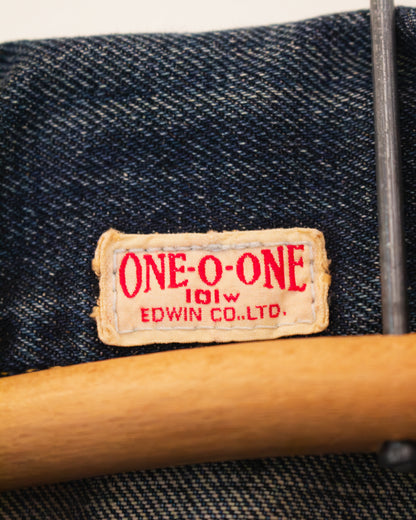 Tag reading One-O-One, 101w, Edwin Co, LTD.