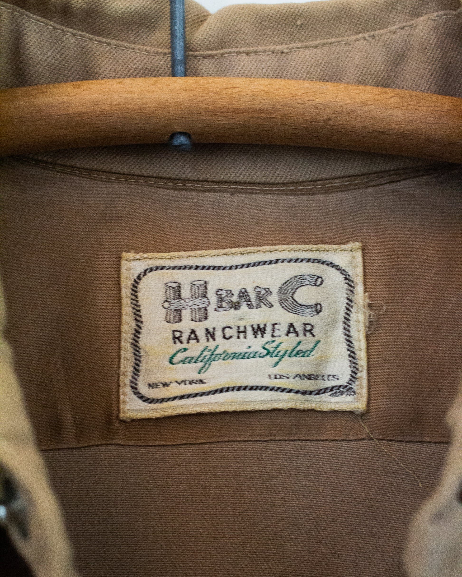 H Bar C Ranchwear label