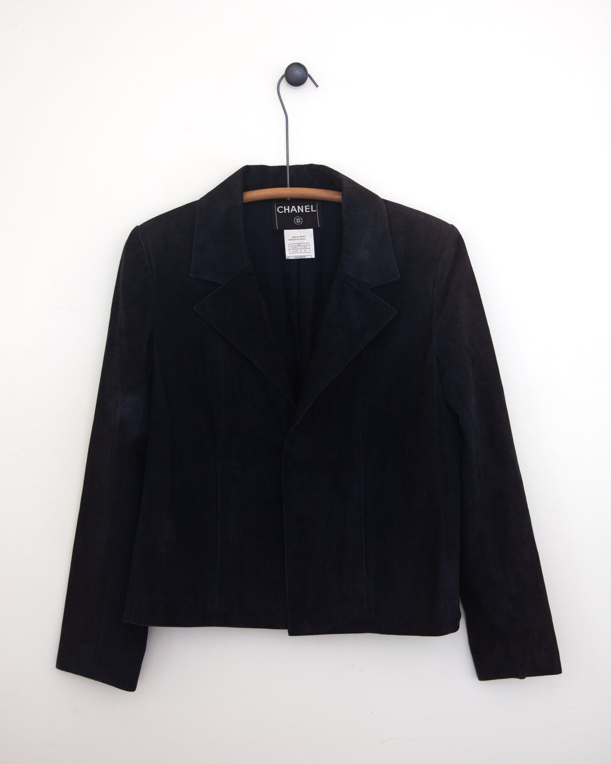Vintage Karl Lagerfeld 2002 Cruise Collection Suede Pantsuit