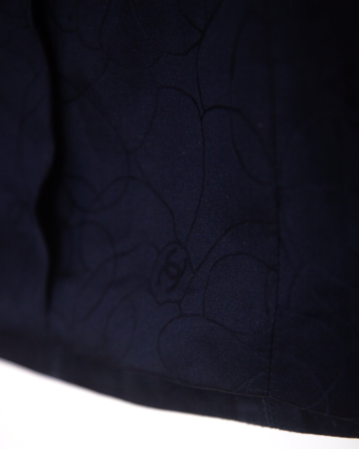 Vintage Karl Lagerfeld 2002 Cruise Collection Suede Pantsuit