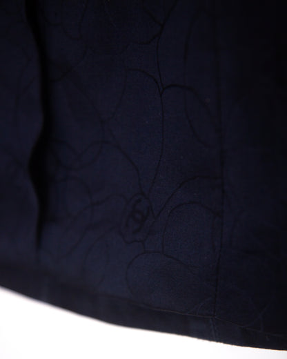 Vintage Karl Lagerfeld 2002 Cruise Collection Suede Pantsuit