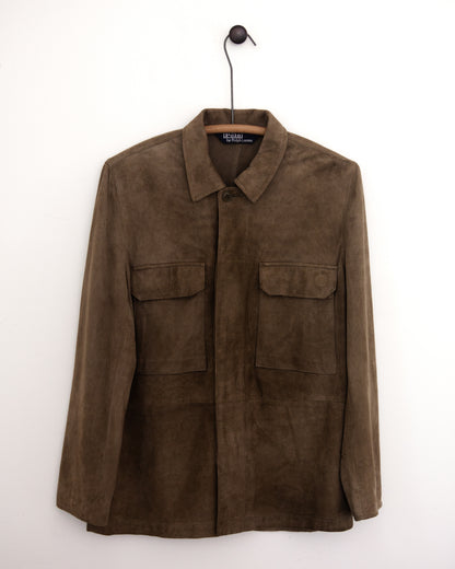 Vintage Suede Two Pocket Shirt