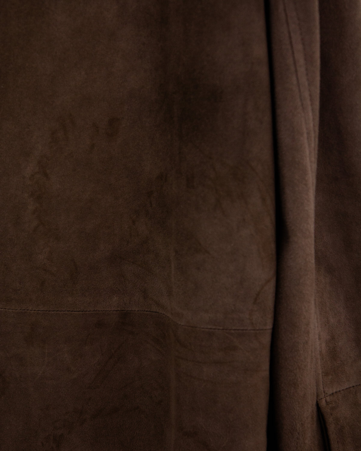 Vintage Suede Two Pocket Shirt