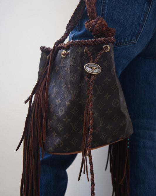 Reimagined Louis Vuitton Noe Bucket Bag