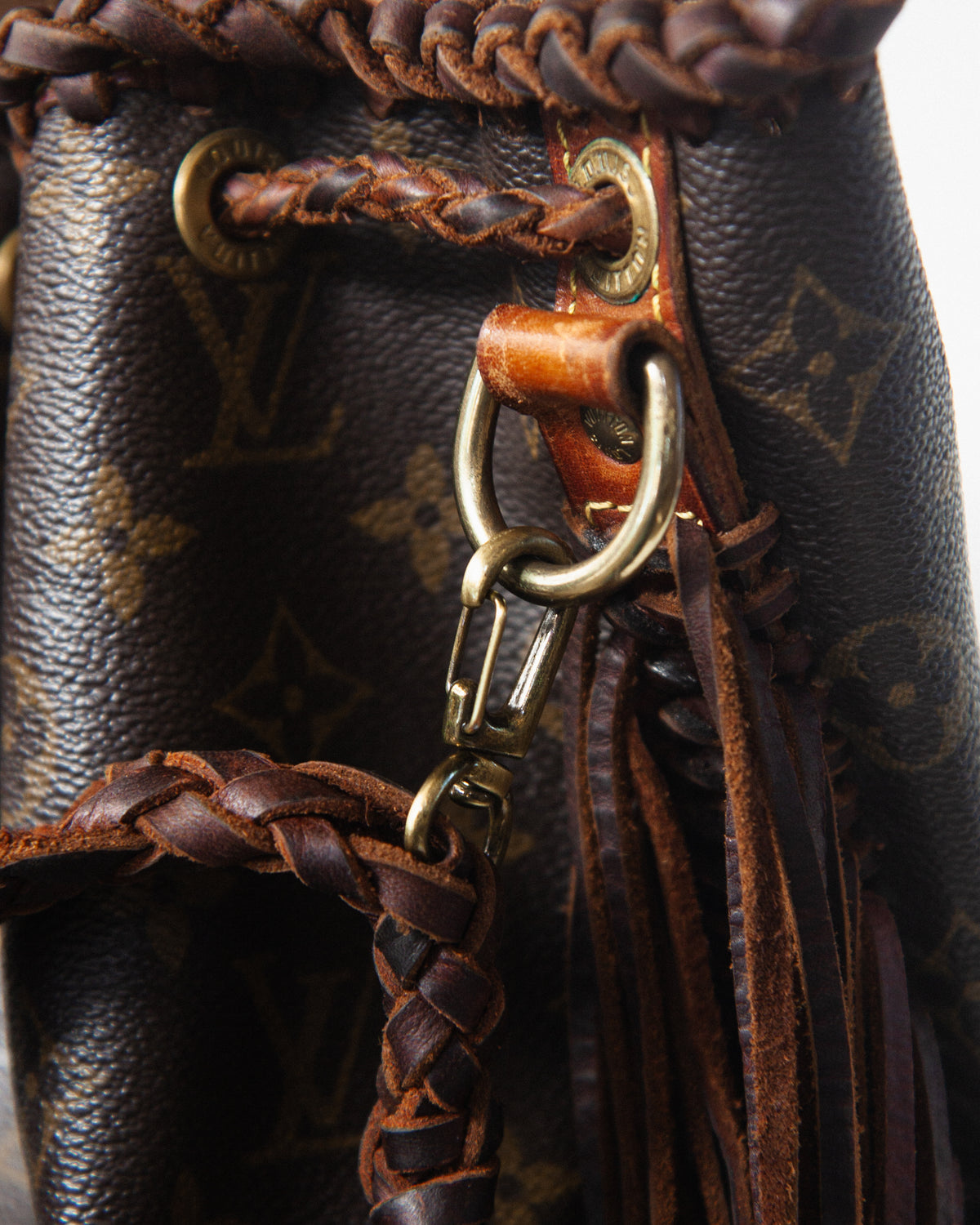 Reimagined Louis Vuitton Noe Bucket Bag