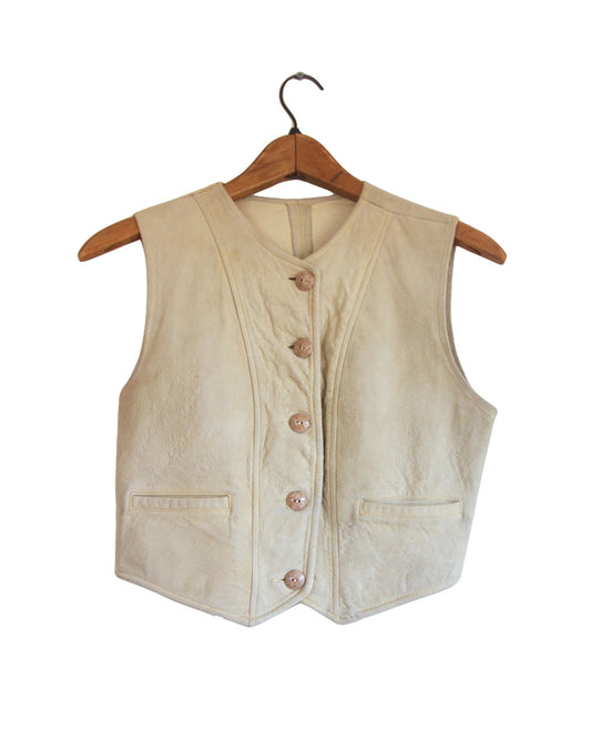 Vintage Suede Vest