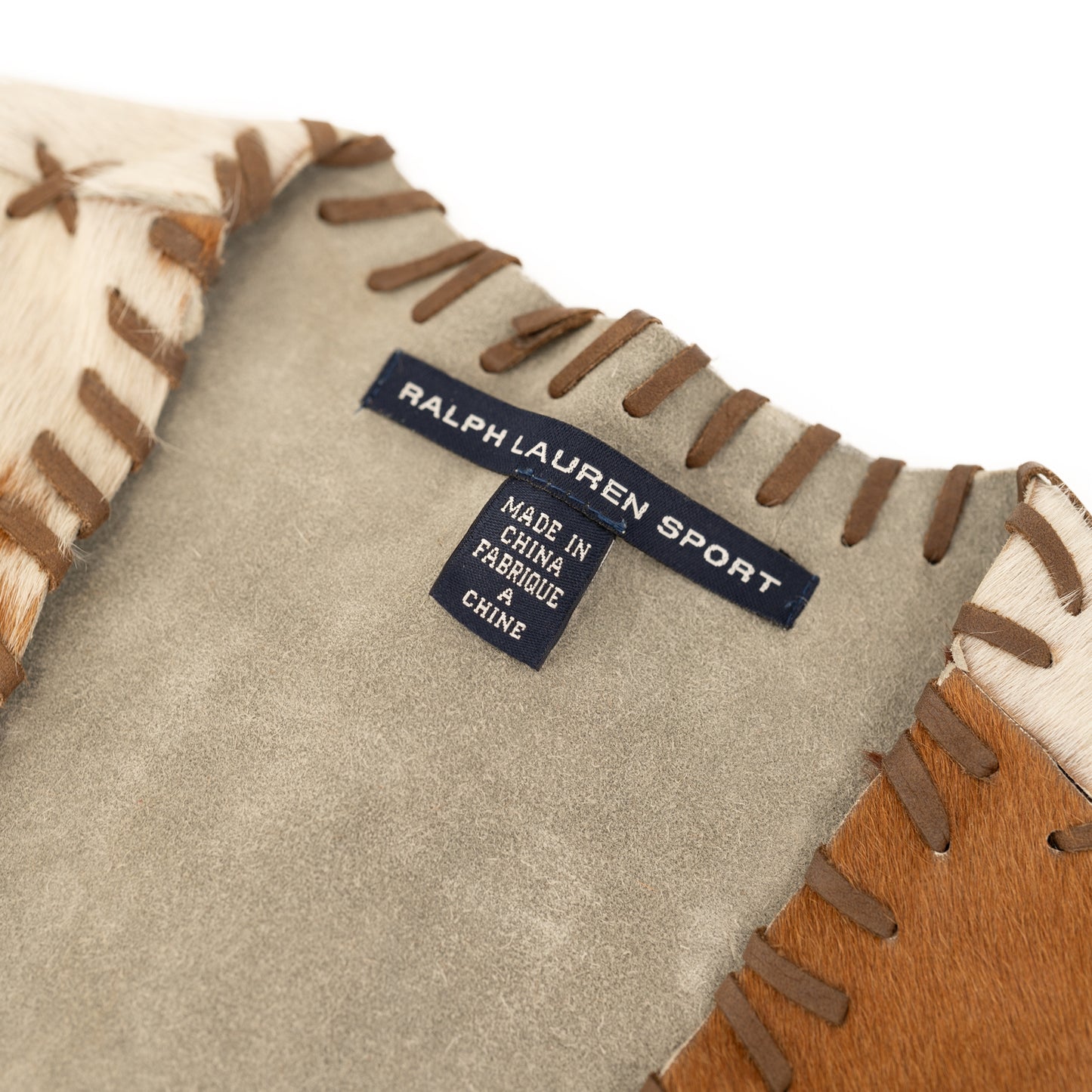 Cowhide Fur Vest