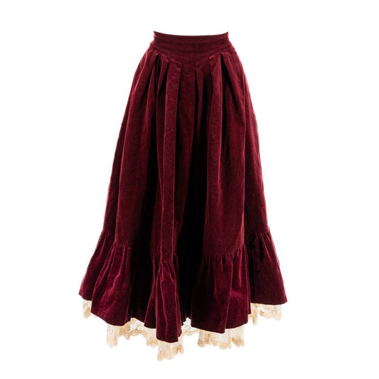 Vintage Velvet Skirt